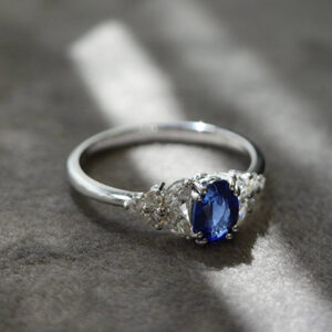 Amethyst Solitaire Ring