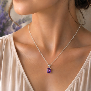 Celestial Violet Pendant