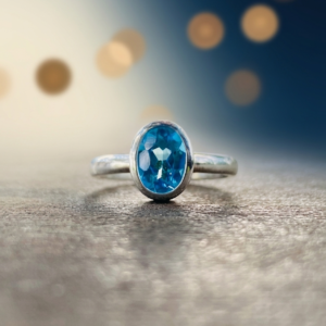 Amethyst Solitaire Ring