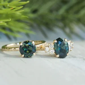 Green Peridot Drop Earrings