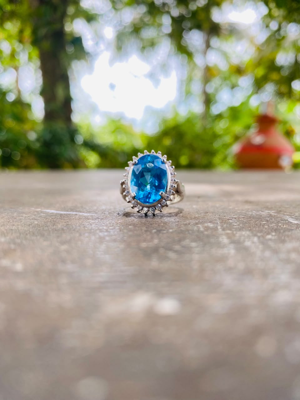 Imperial Blue Topaz Ring - Image 2