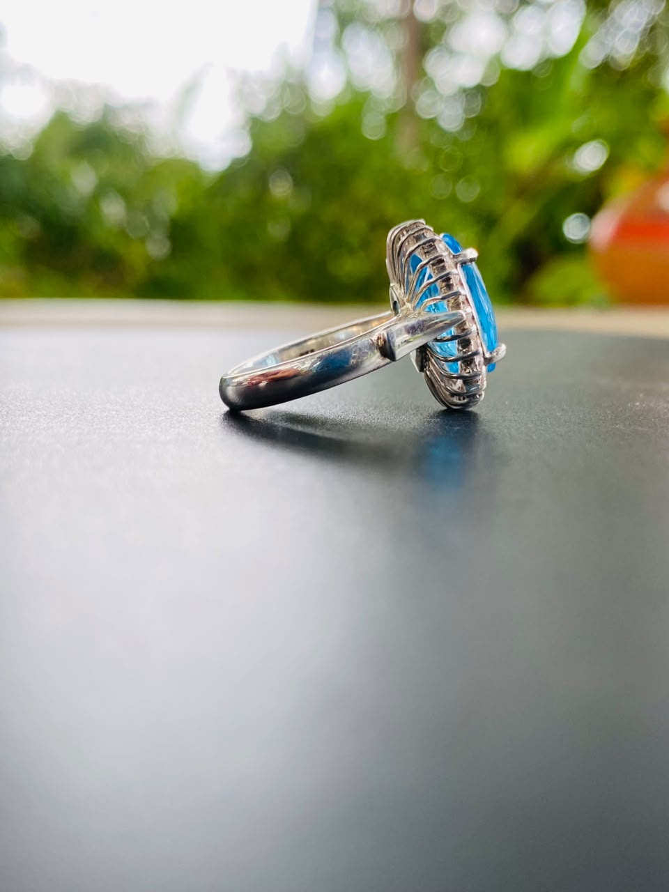 Imperial Blue Topaz Ring - Image 3
