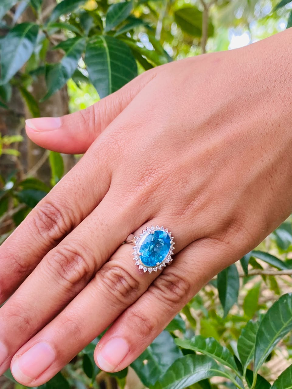 Imperial Blue Topaz Ring - Image 6