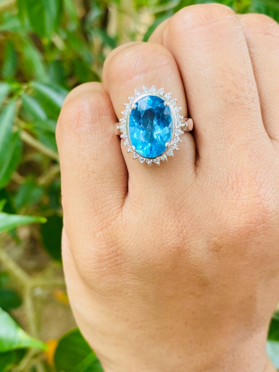 Imperial Blue Topaz Ring - Image 7