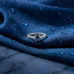 Amethyst Solitaire Ring