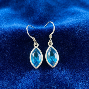 Blue Topaz Earings