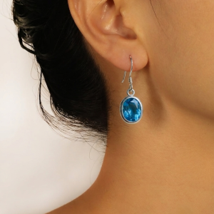 Ceylon Sky Jewel Earrings