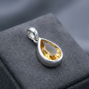 Citrine Pendant Necklace