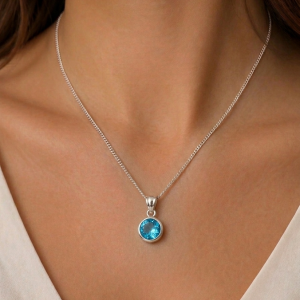Azure Brilliance Pendant