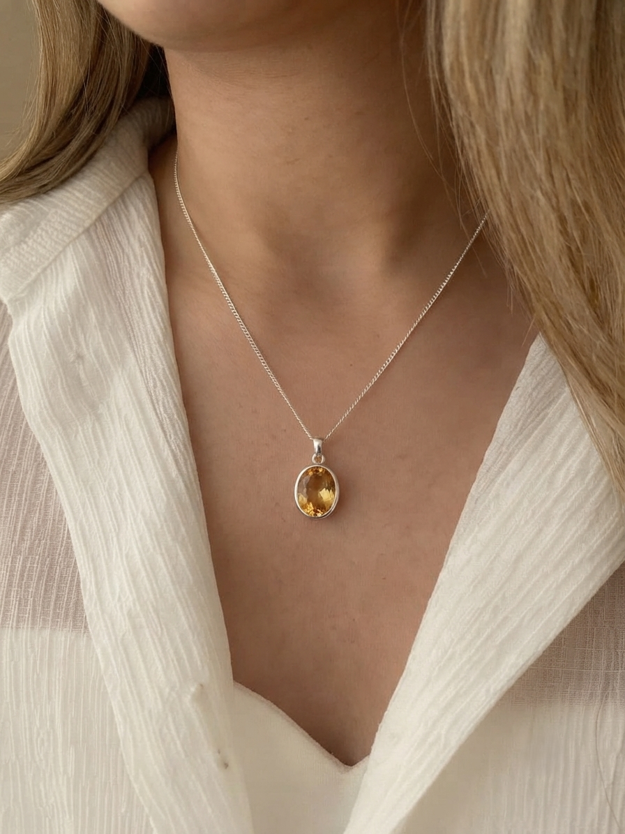 Golden Glow Pendant